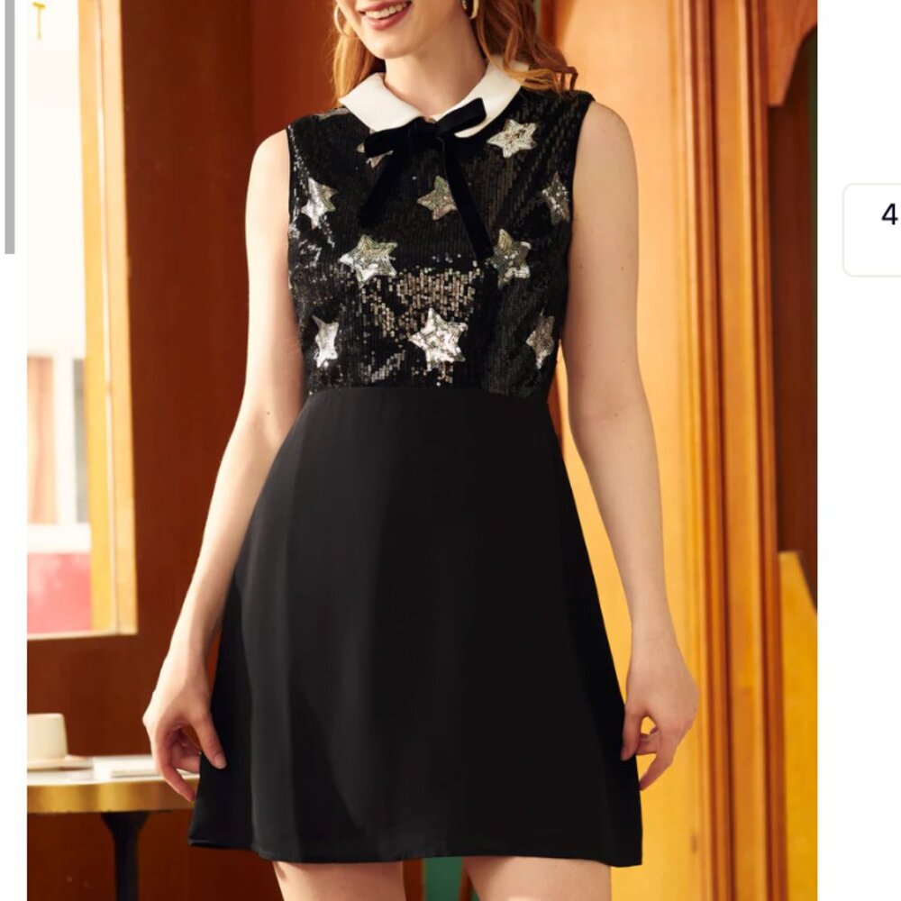 Modcloth Reigning Starlet A-Line Dress NWT